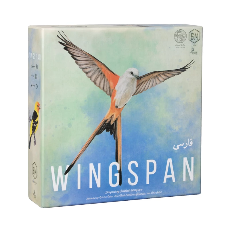 بازی رومیزی بال پرواز (Wingspan)