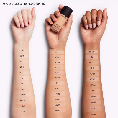کرم پودر مک Studio Fix Fluid SPF 15 شماره NC25 – حجم 30 میل
